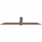 Ekena Millwork Eugene Smooth Timber Gable Bracket, Douglas Fir, 84"W x 21"H x 1 1/2"D x 5 1/2"F, 6/12 Pitch GBW084X21X0206EUG00SDF - alternate 2